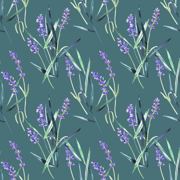 Behang Lavendel - Afbeelding 2