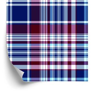Wallpaper Modern geometresch Plaid Fir Wunnzëmmer