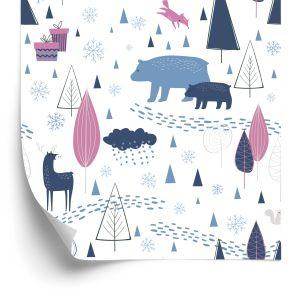 Behang Dieren Scandinavische Kinderkamer