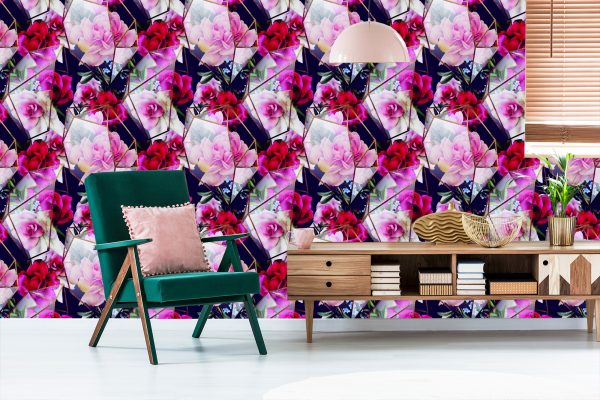 Behang Rozen In Een Moderne Editie - Afbeelding 6