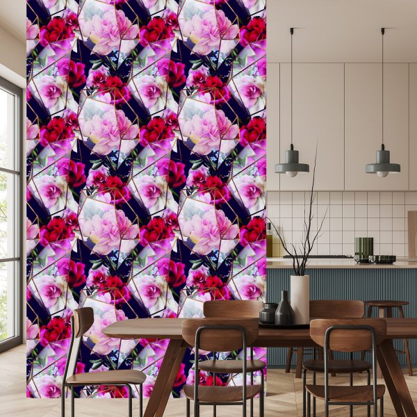 Behang Rozen In Een Moderne Editie - Afbeelding 4