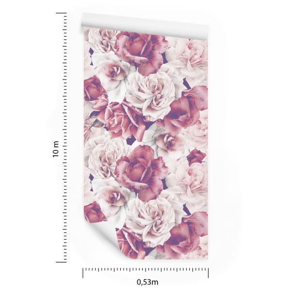 Behang Engelse Rozen - Afbeelding 8