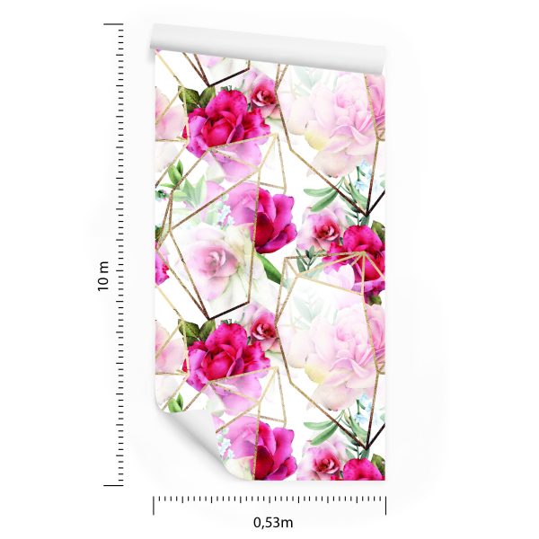 Behang Rozen In Een Moderne Compositie - Afbeelding 8