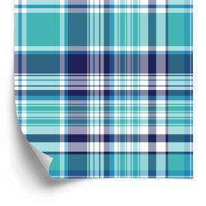 Behang Geometrische Moderne Plaid Voor Woonkamer