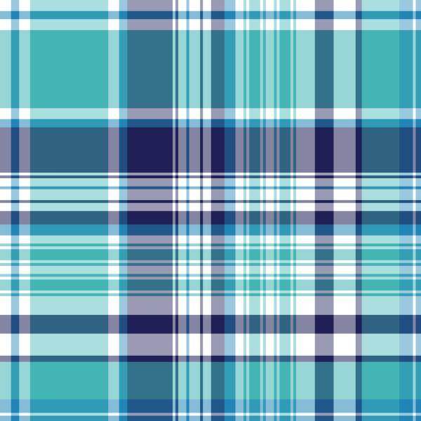 Behang Geometrische Moderne Plaid Voor Woonkamer - Afbeelding 2