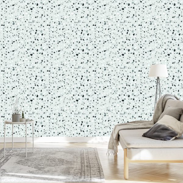 Behang Beton - Terrazzo - Afbeelding 3