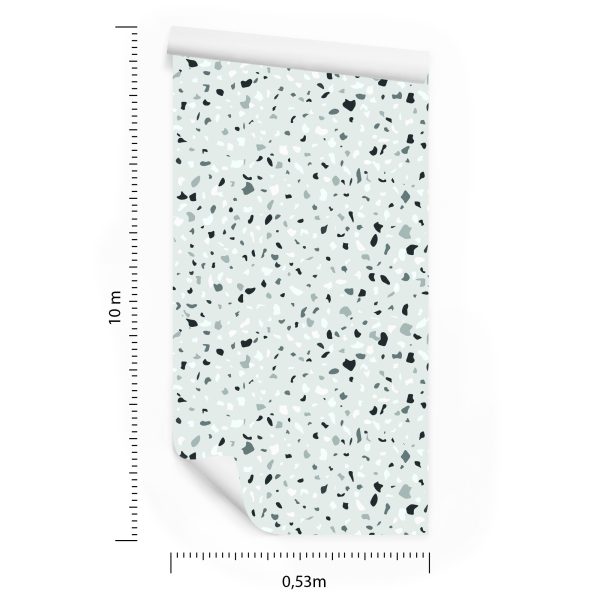Behang Beton - Terrazzo - Afbeelding 8