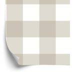 Behang Geometrische Optische Plaid Voor Woonkamer