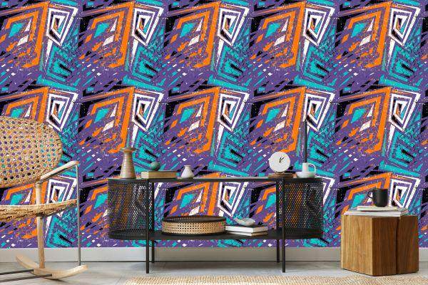 Behang Moderne Graffiti-Tekeningen - Afbeelding 5