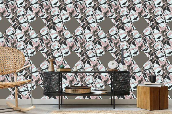 Behang Trendy Graffiti-Tekeningen - Afbeelding 5