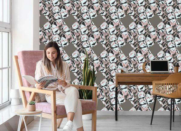 Behang Trendy Graffiti-Tekeningen - Afbeelding 7
