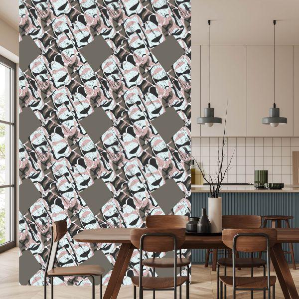 Behang Trendy Graffiti-Tekeningen - Afbeelding 4