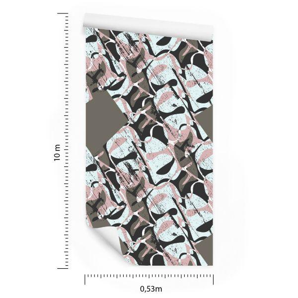 Behang Trendy Graffiti-Tekeningen - Afbeelding 8
