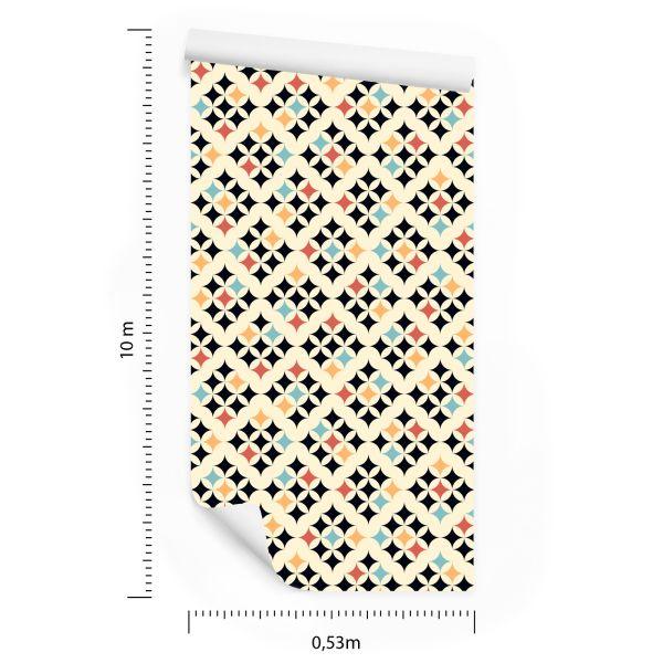 Behang Retro Patronen - Afbeelding 8