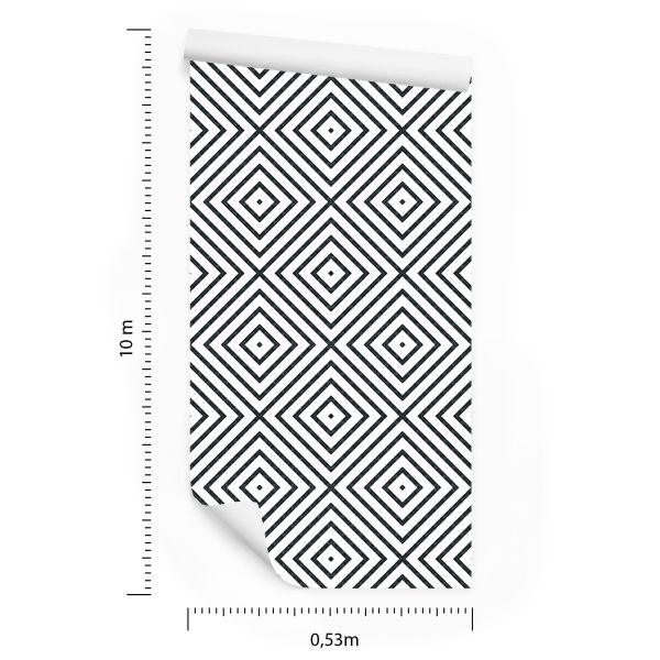 Behang Modern Geometrisch Patroon - Afbeelding 8