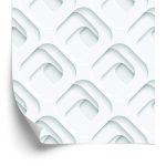 Behang Modern Optisch 3D-Effect Voor De Slaapkamer