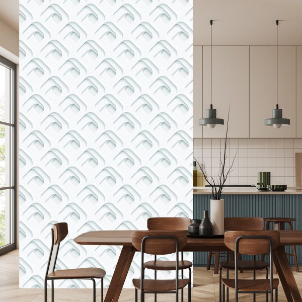 Behang Modern Optisch 3D-Effect Voor De Slaapkamer - Afbeelding 4