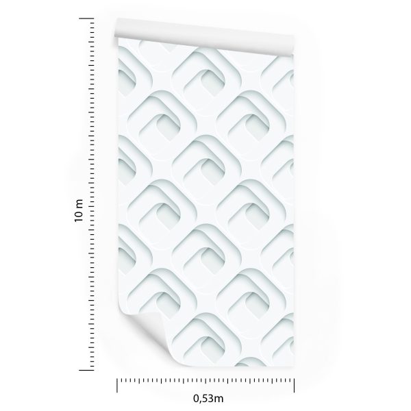 Behang Modern Optisch 3D-Effect Voor De Slaapkamer - Afbeelding 8
