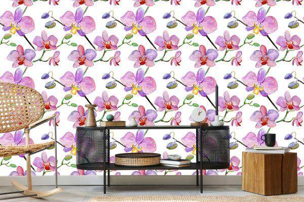 Behang Orchideeën, Orchideeën, Bloemen, Planten - Afbeelding 5