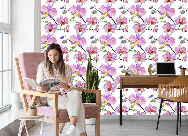 Behang Orchideeën, Orchideeën, Bloemen, Planten - Afbeelding 7