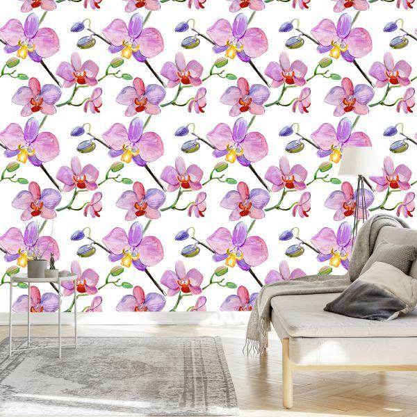 Behang Orchideeën, Orchideeën, Bloemen, Planten - Afbeelding 3