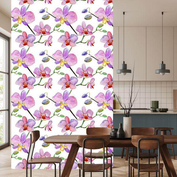 Behang Orchideeën, Orchideeën, Bloemen, Planten - Afbeelding 4