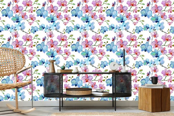 Behang Voor Salon Orchidee Bloemen Natuur Orchideeën - Afbeelding 5