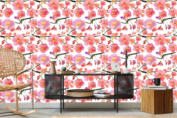 Behang Orchideeën Bloemen Natuur Planten Voor Woonkamer - Afbeelding 5