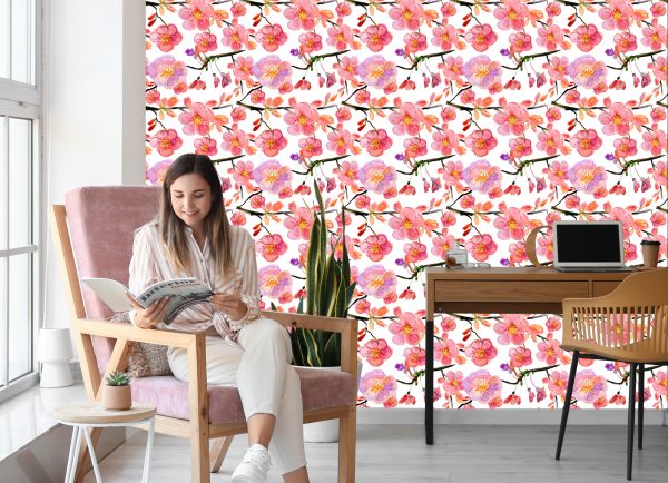 Behang Orchideeën Bloemen Natuur Planten Voor Woonkamer - Afbeelding 7