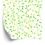 Behang Fijne Delicate Bladeren