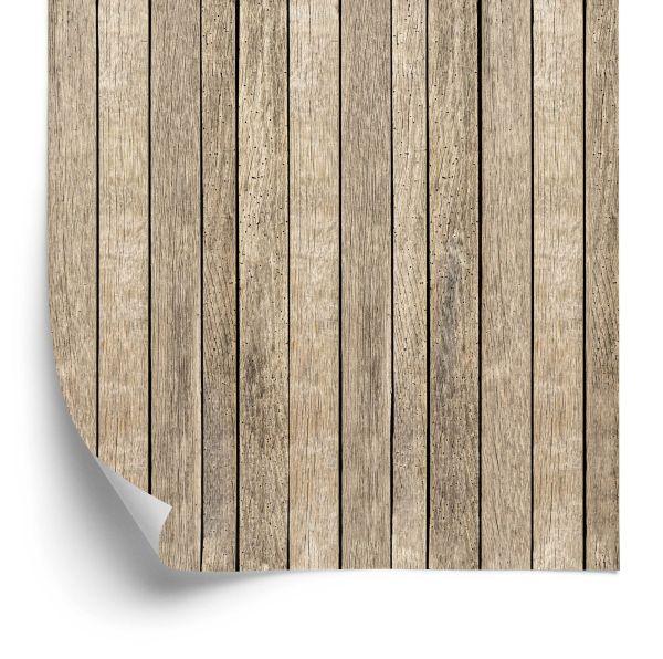 Behang Houten Planken In Scandinavische Stijl