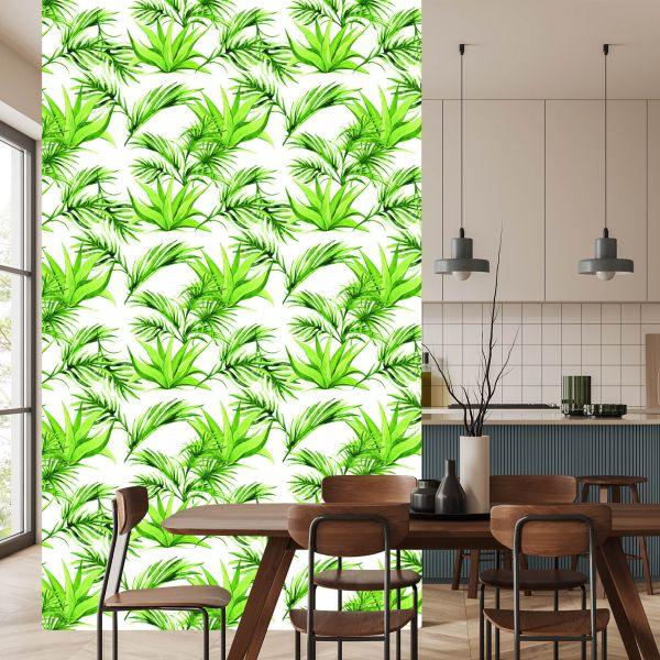 Behang Groene Bladeren - Afbeelding 4