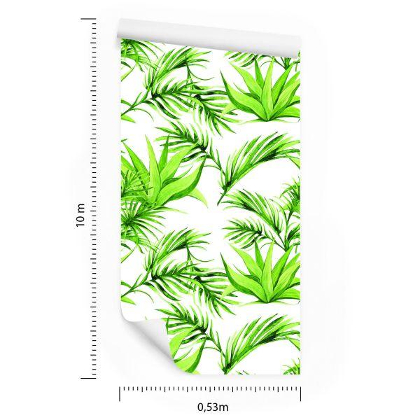 Behang Groene Bladeren - Afbeelding 8