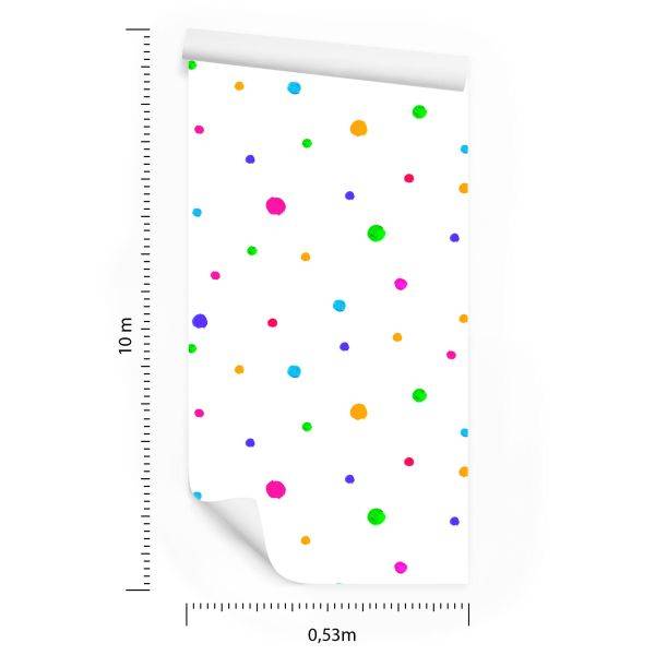 Behang Minimalistische Stippen - Afbeelding 8
