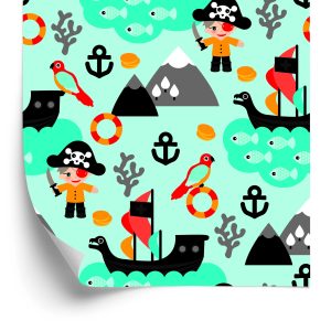 Behang Voor Jongenszeevogels, Piratenschepen