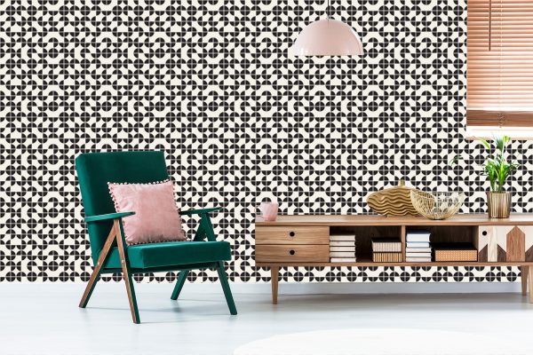 Behang Modernistisch Geometrisch Patroon - Afbeelding 6