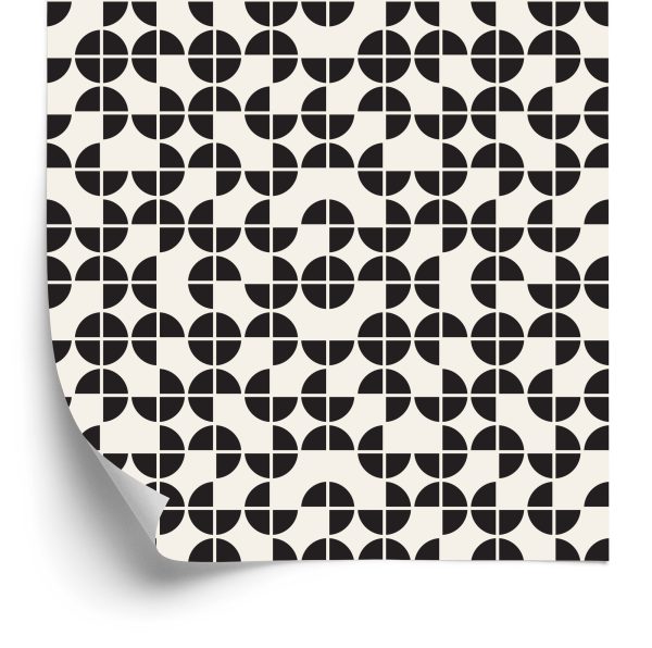 Behang Modernistisch Geometrisch Patroon
