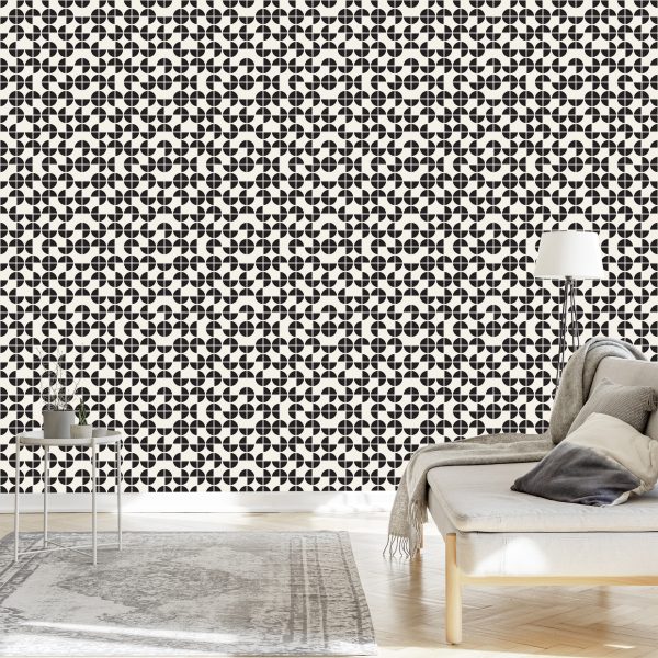 Behang Modernistisch Geometrisch Patroon - Afbeelding 3