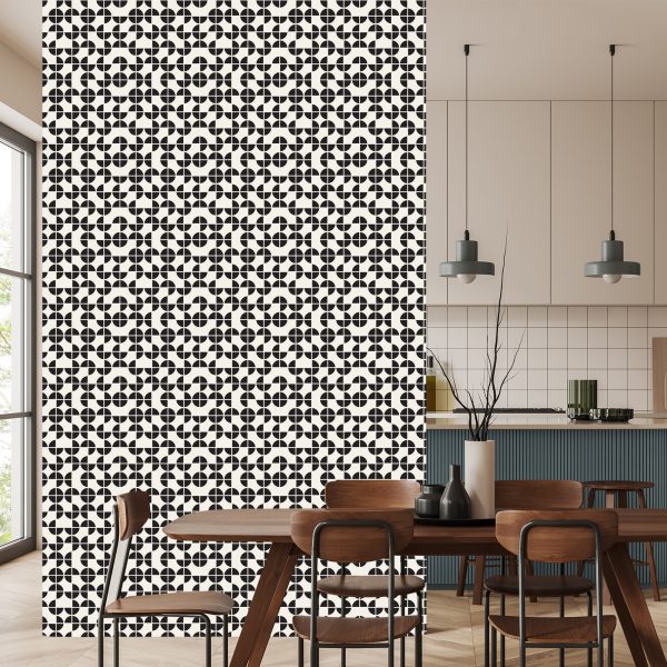 Behang Modernistisch Geometrisch Patroon - Afbeelding 4