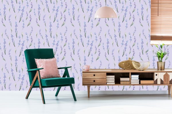 Behang Lavendel Natuur - Afbeelding 6