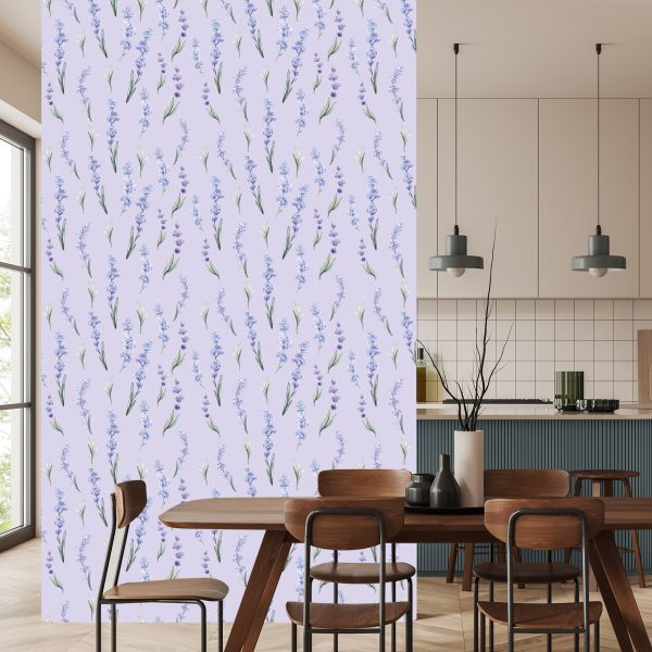 Behang Lavendel Natuur - Afbeelding 4