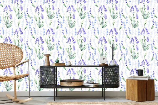 Behang Lavendel Variëteit - Afbeelding 5