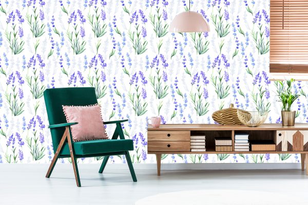 Behang Lavendel Variëteit - Afbeelding 6