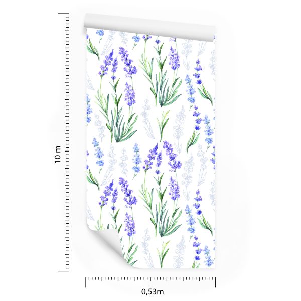 Behang Lavendel Variëteit - Afbeelding 8
