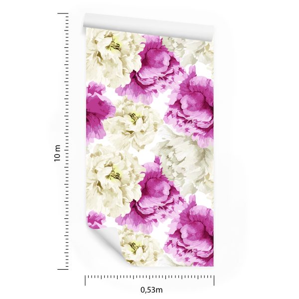 Behang Engelse Rozen - Afbeelding 8