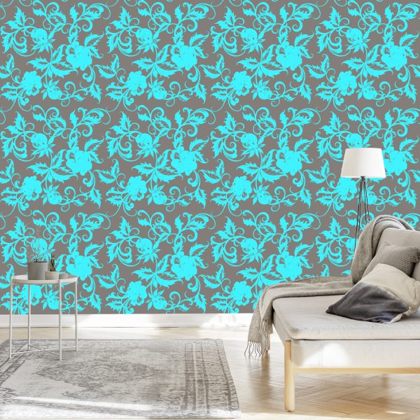 Behang Plantaardige Ornamenten - Afbeelding 3
