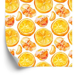Behang Voor De Keuken, Fruit, Citrus, Sinaasappels