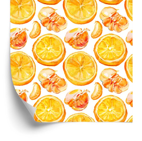 Behang Voor De Keuken, Fruit, Citrus, Sinaasappels