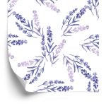 Behang Lavendel Viooltje