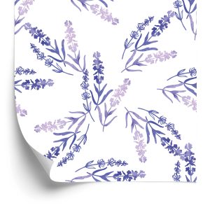 Behang Lavendel Viooltje